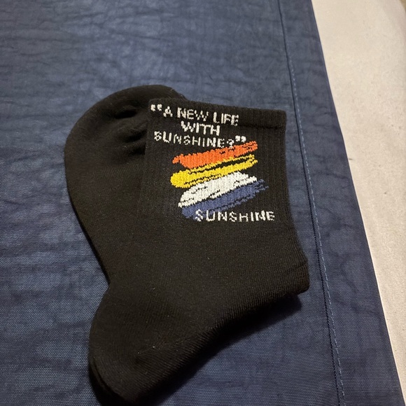 Sunshine Black Casual Socks for Men - Picture 1 of 4